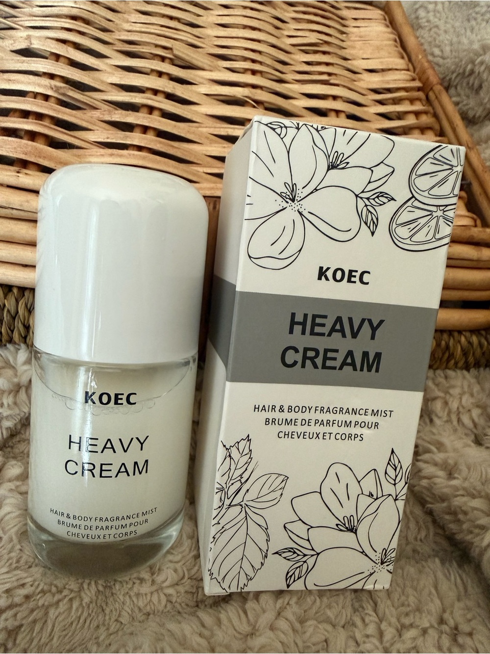 Heavy Cream Hair & Body Fragrance Mist - White